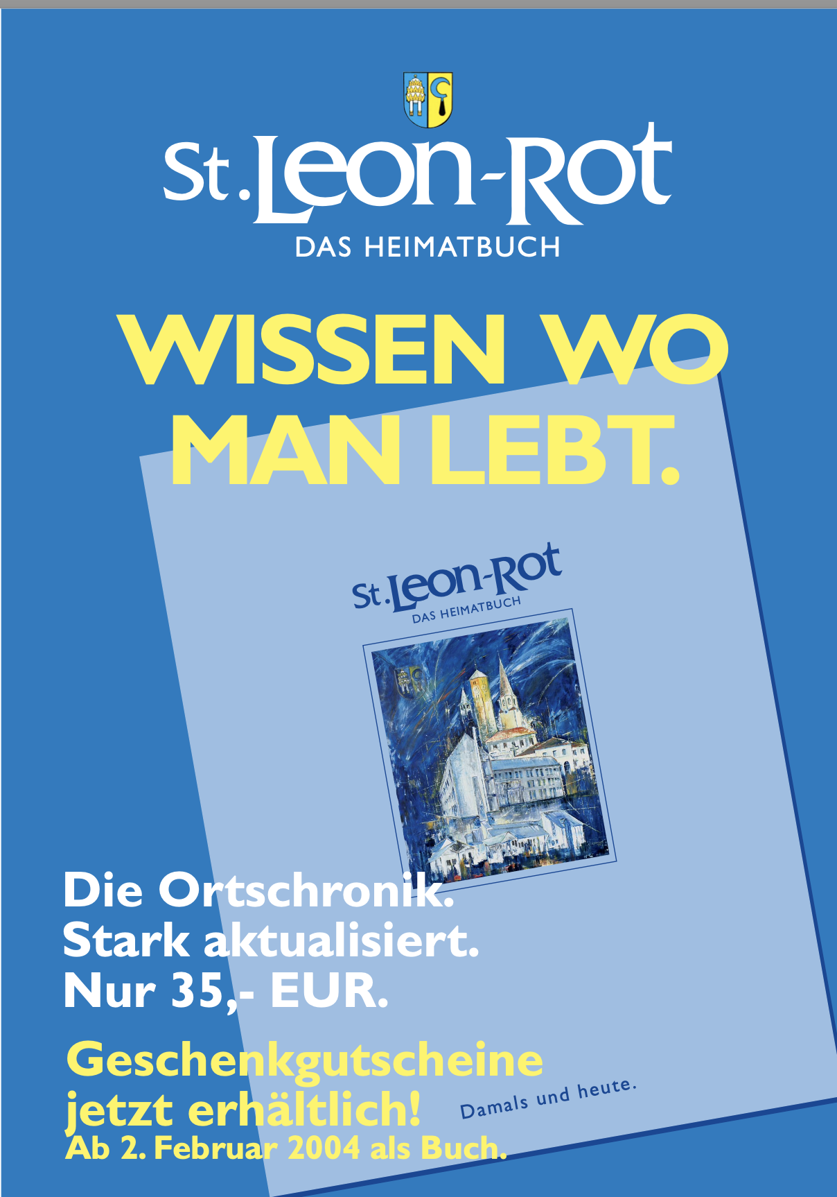 Heimatbuch - Werbeplakat 2004